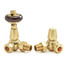 T-MAN-022-CR-B - Eastbury Traditional Manual Corner Brass Radiator Valves With Sleeves T-MAN-022-CR-B - Eastbury Traditional Manual Corner Brass Radiator Valves With Sleeves